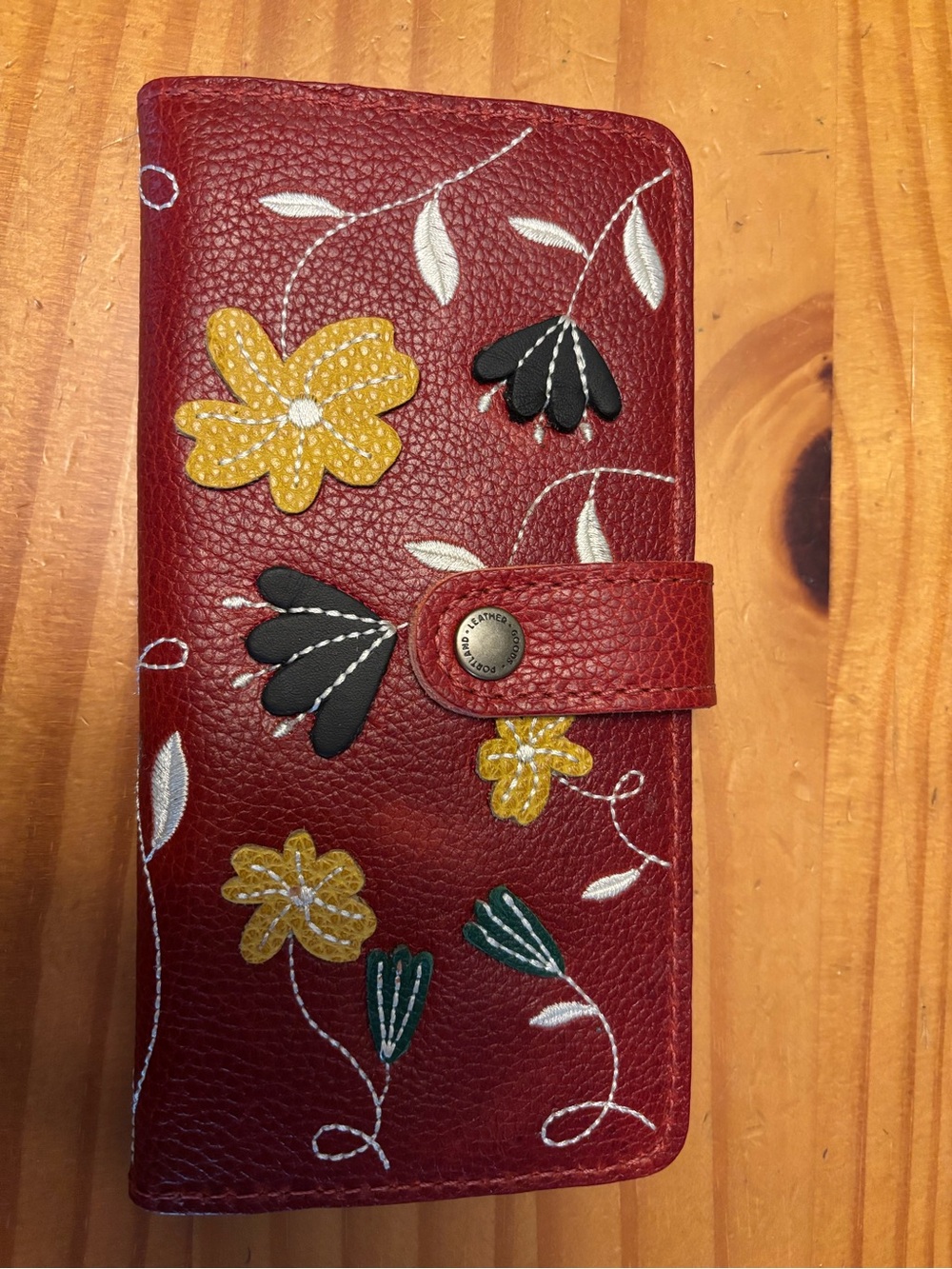 Portland Leather Folklore Ruby Wallet - NEW